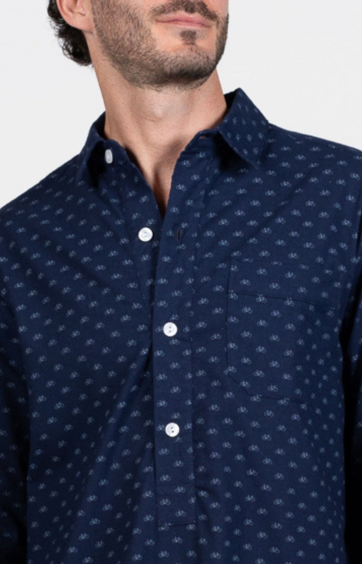 arthur-bob-v-lo-chemise-de-nuit-pilou-marine image 2