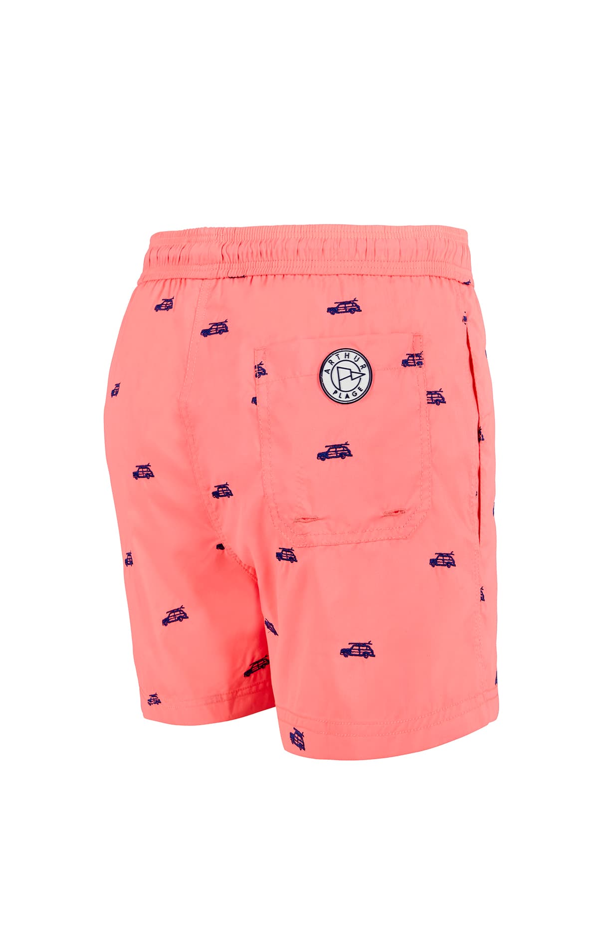 arthur-bob-californie-short-de-bain-rose-recycl image 5