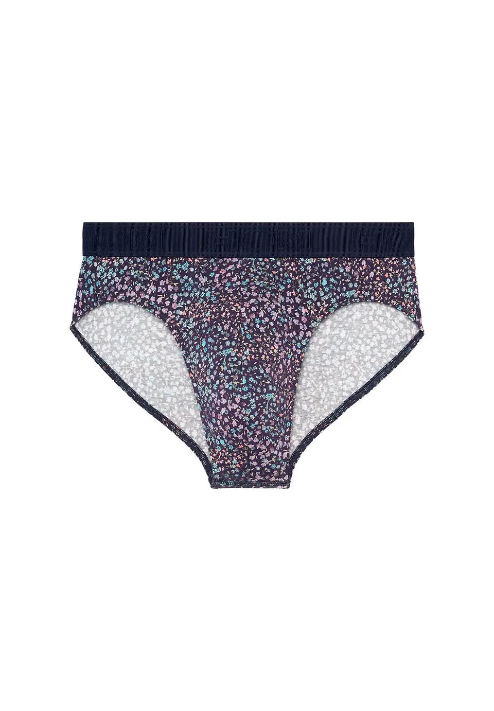 hom-vineyard-403127-mini-slip-homme-marine-fleuri-coton-modal image 1