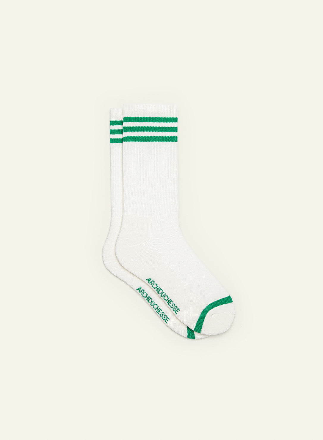 archiduchesse-bouclette-ray-e-vert-chaussettes-36-41-sport image 2