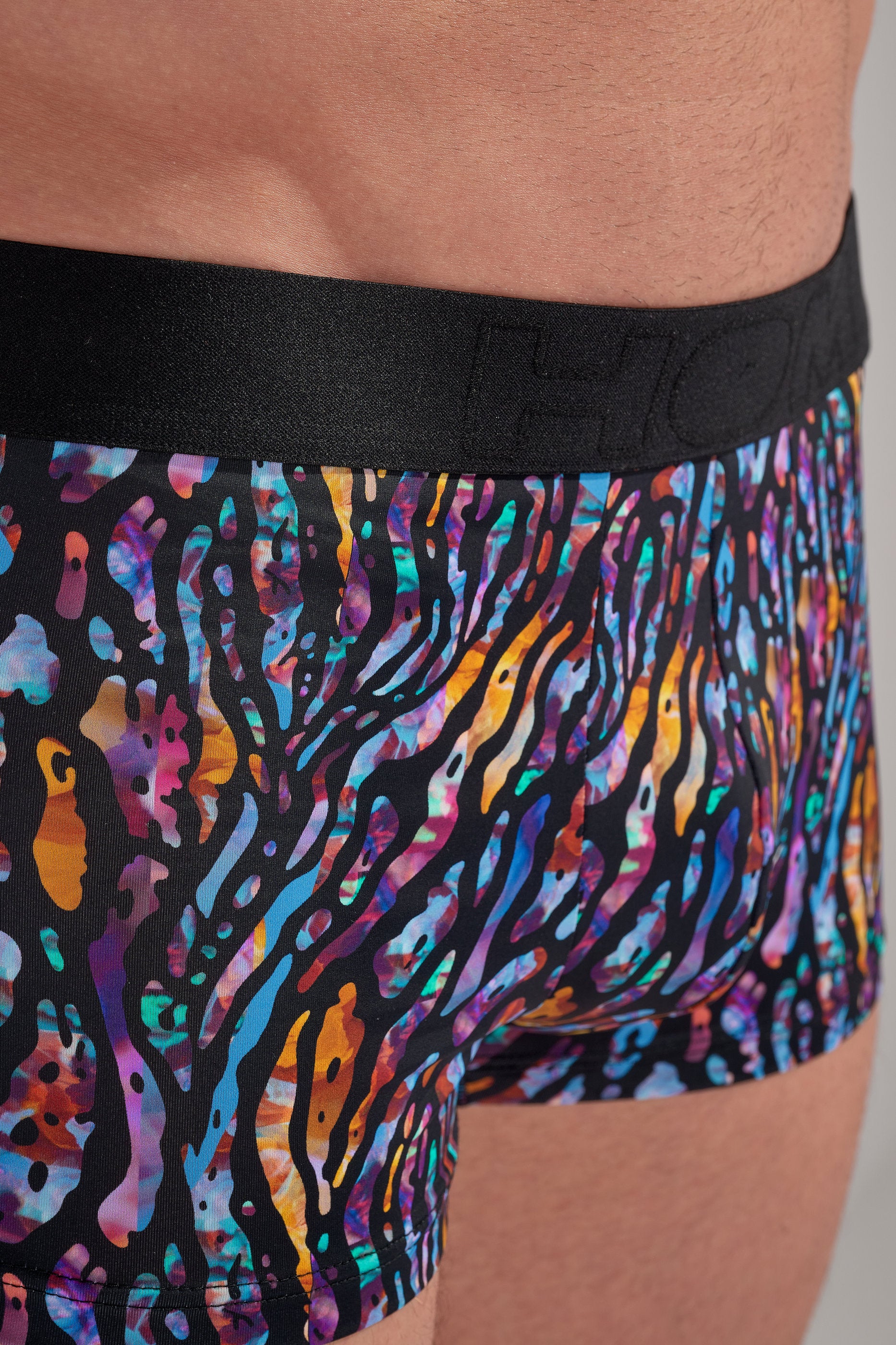 hom-miami-trunk-homme-multicolore-imprim-animal-microfibre image 5