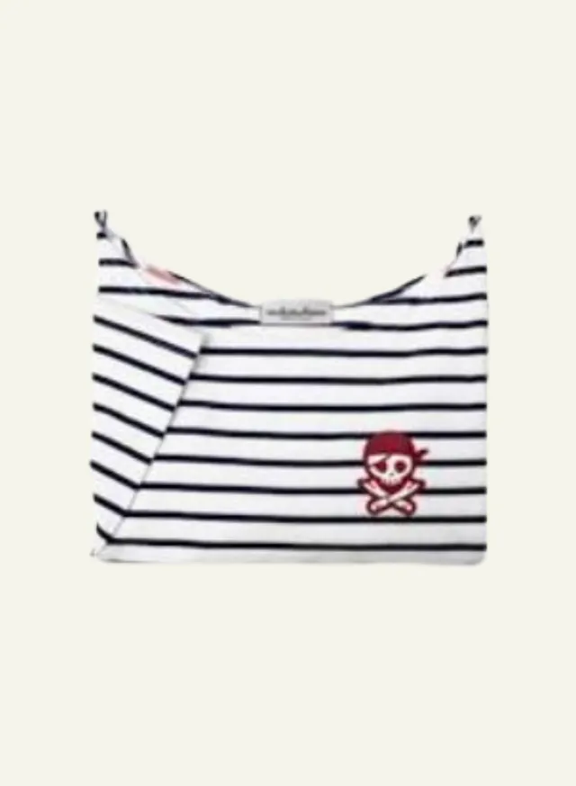 archiduchesse-fantaisie-capitaine-archi-femme-t-shirt-coton-bleu image 1