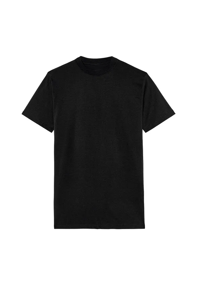 hom-supreme-cotton-harro-t-shirt-col-rond-noir image 1