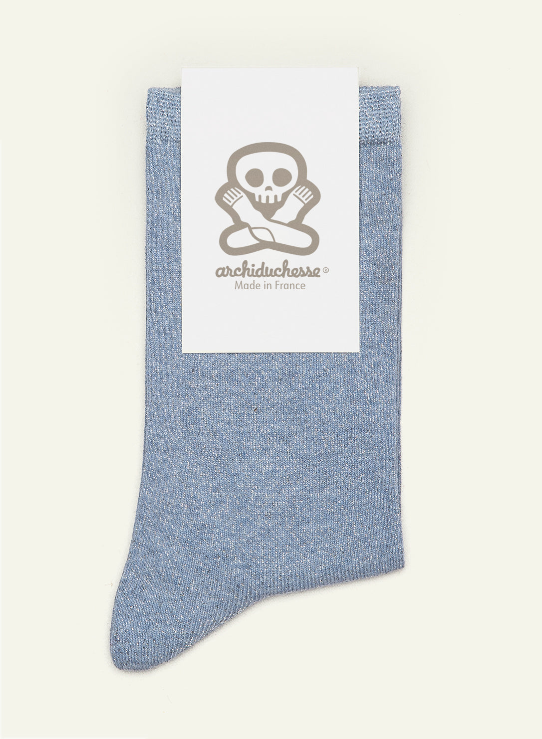 archiduchesse-paillet-e-ciel-chaussettes-bleu-ciel-36-41 image 5
