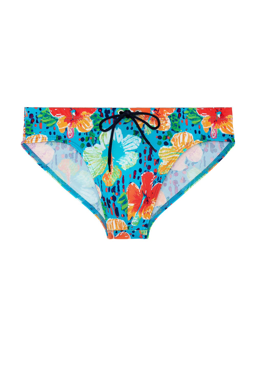 hom-h-fresh-slip-bain-homme-turquoise-imprim-fleurs-l image 1