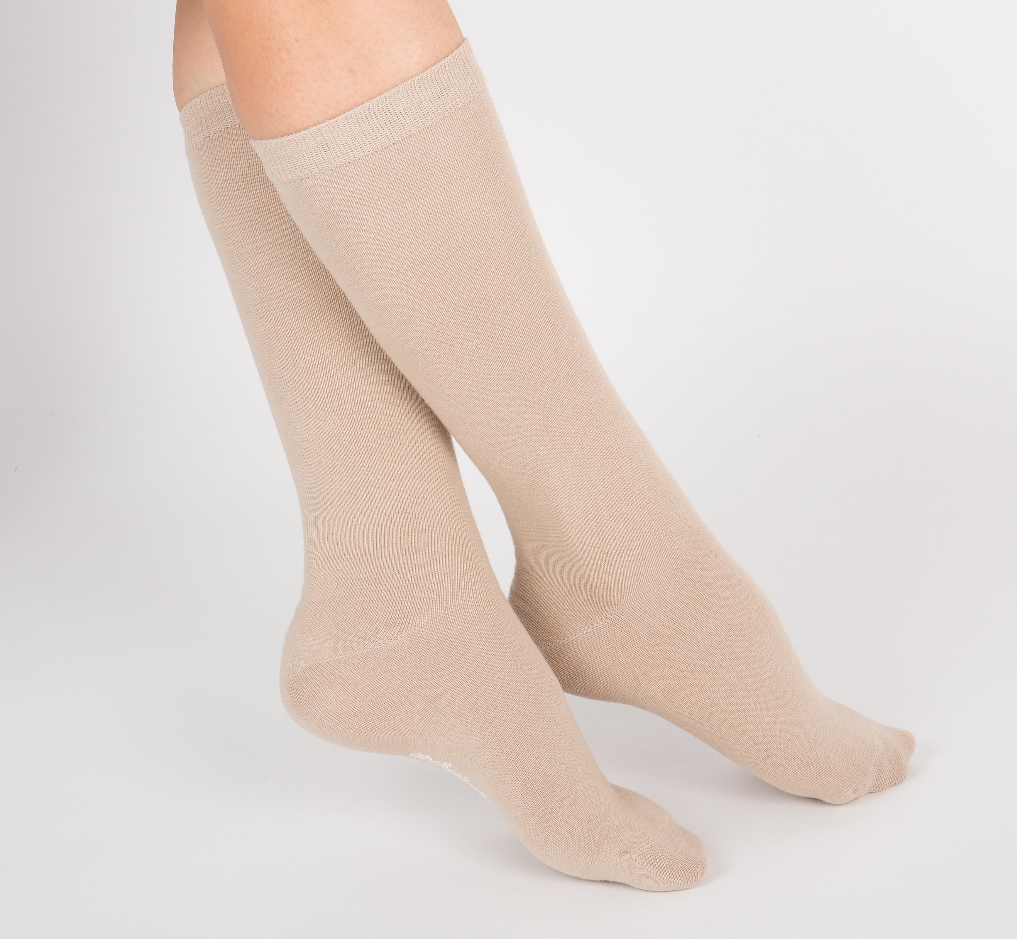archiduchesse-de-ville-beige-caf-au-lait-chaussettes-coton image 5