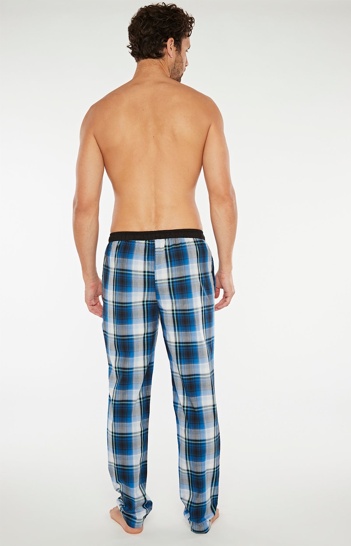 arthur-bob-917-pantalon-pyjama-homme-bleu-m-coton image 4