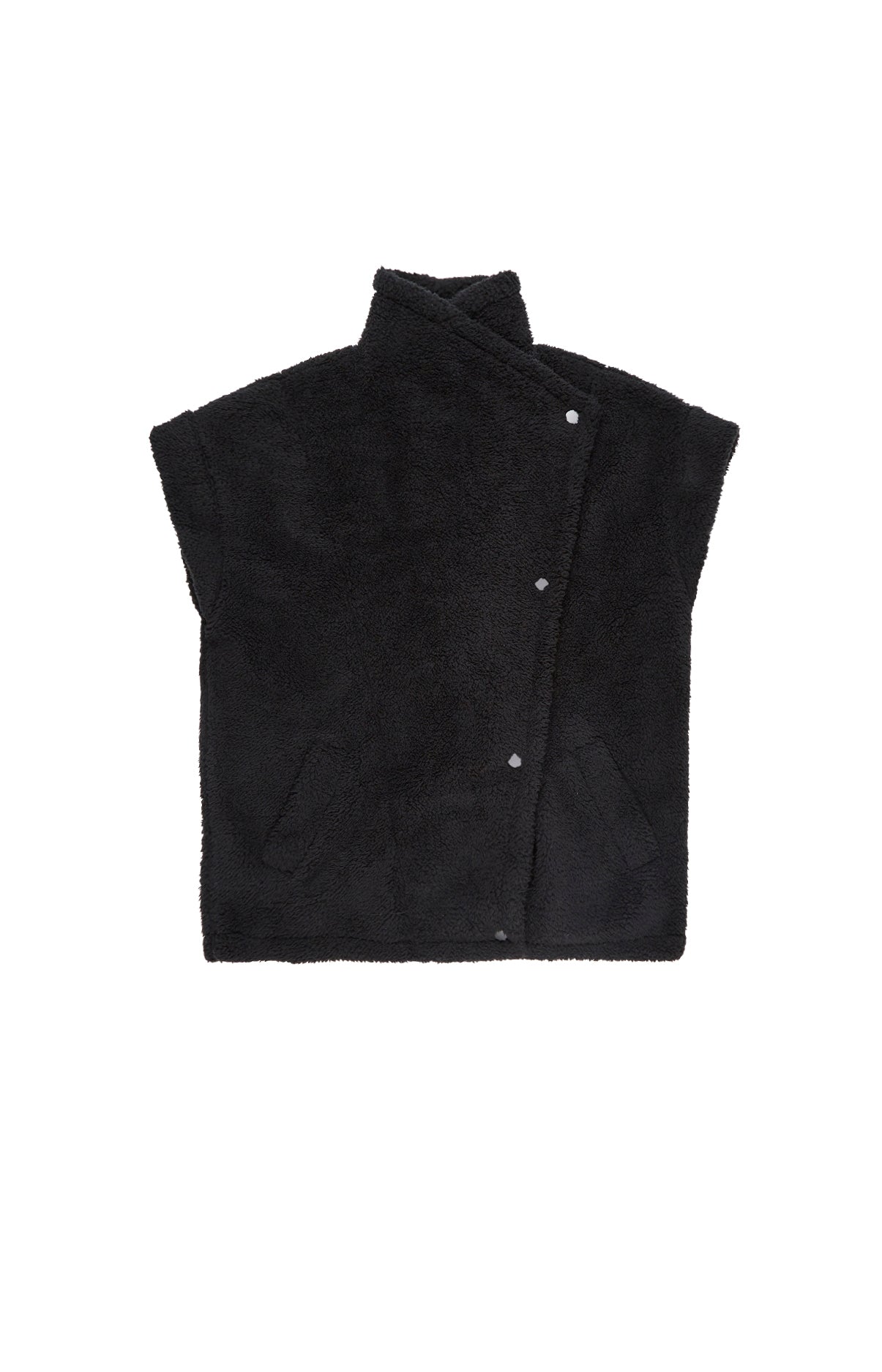 arthur-bob-gilet-femme-polaire-noir-40-42 image 3