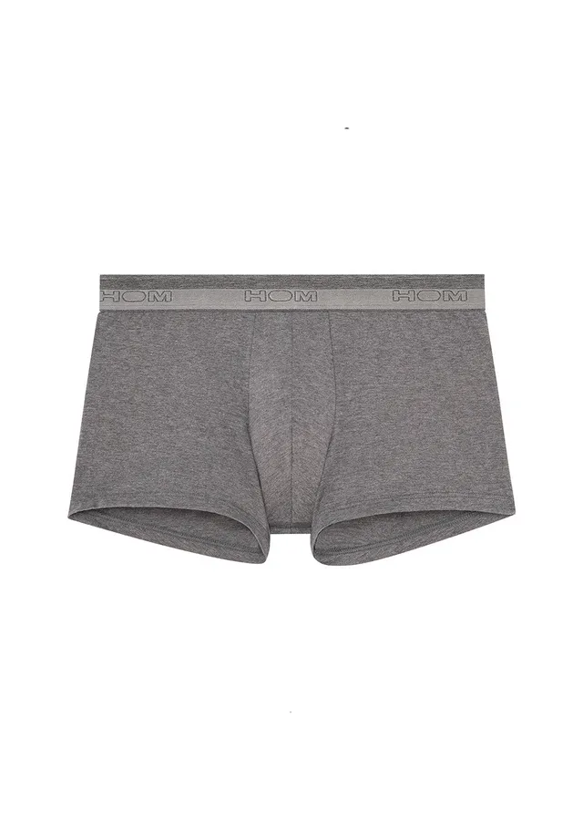 hom-classic-boxer-400203-boxer-homme-gris-modal-coton image 1