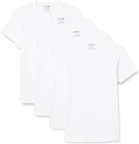 athena-easy-bio-lot-4-t-shirts-homme-col-o-coton-bio image 6