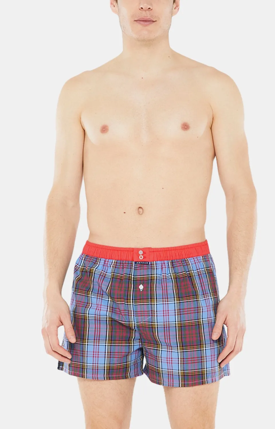arthur-le-club-n-988-cale-on-suspensoir-multicolore-coton-bio image 1