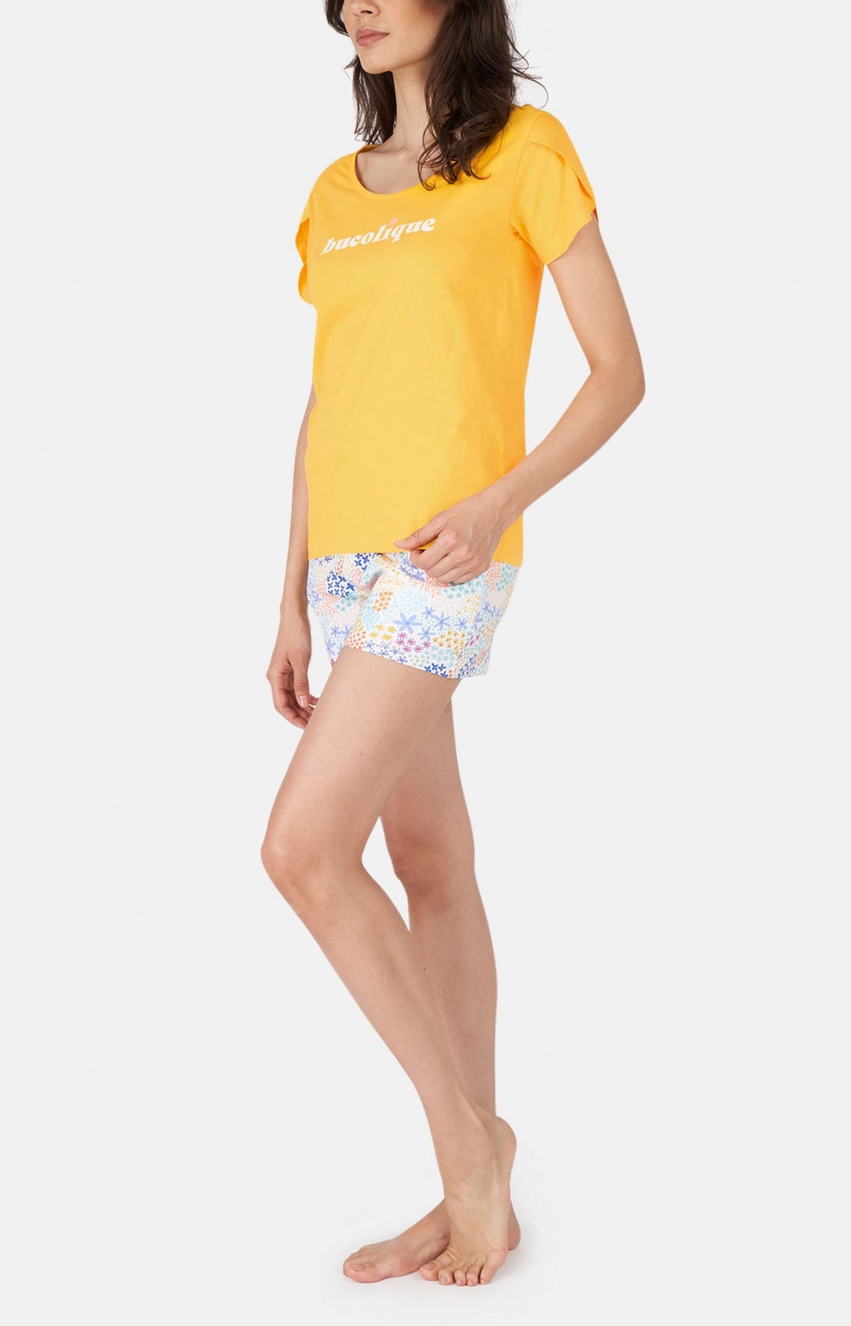 arthur-bob-bucolique-pyjashort-bio-multicolore-femme image 4
