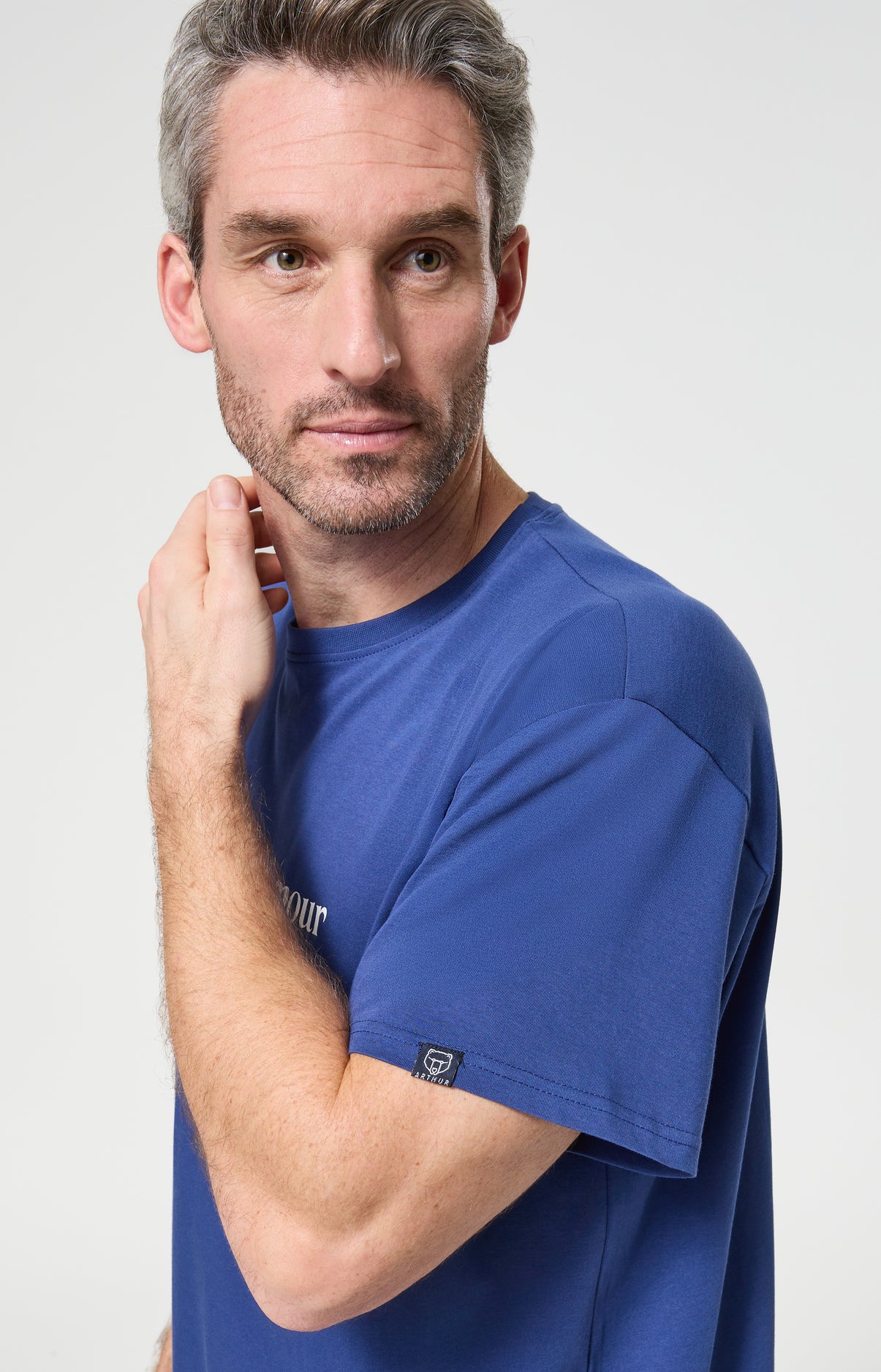 arthur-bob-maxi-tee-shirt-dents-amour-marine-coton image 4