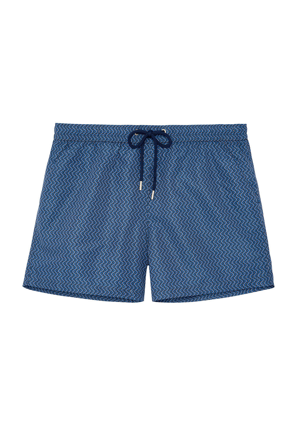 hom-h-fresh-morny-boxer-de-bain-imprim-navy image 1