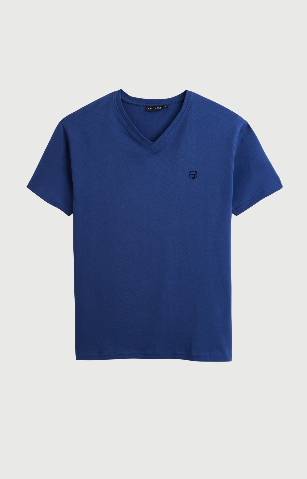 arthur-bob-marin-tee-shirt-homme-marine-coton-bio image 3