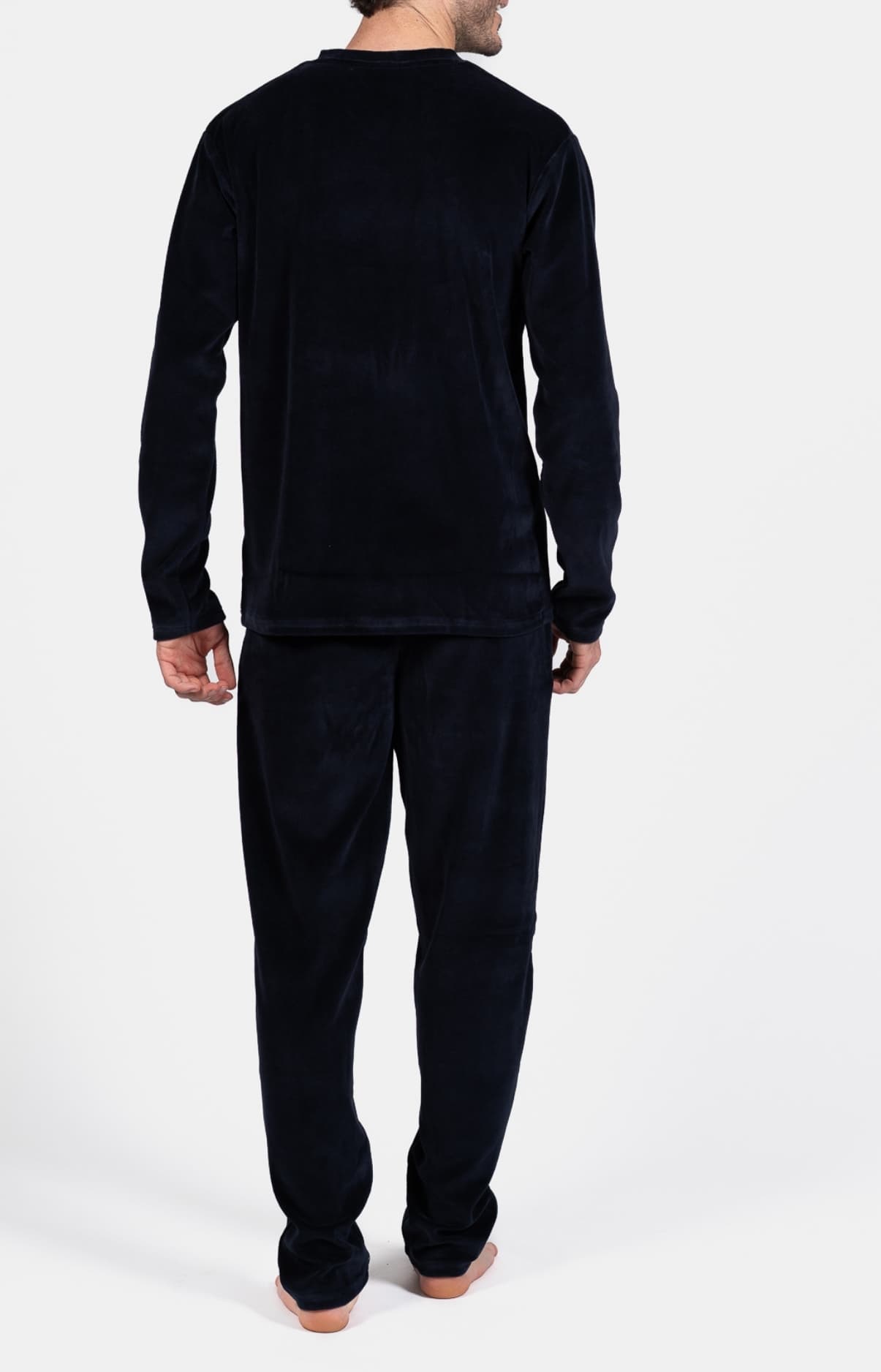 arthur-bob-pilier-de-la-nuit-pyjama-velours-noir-coton image 6