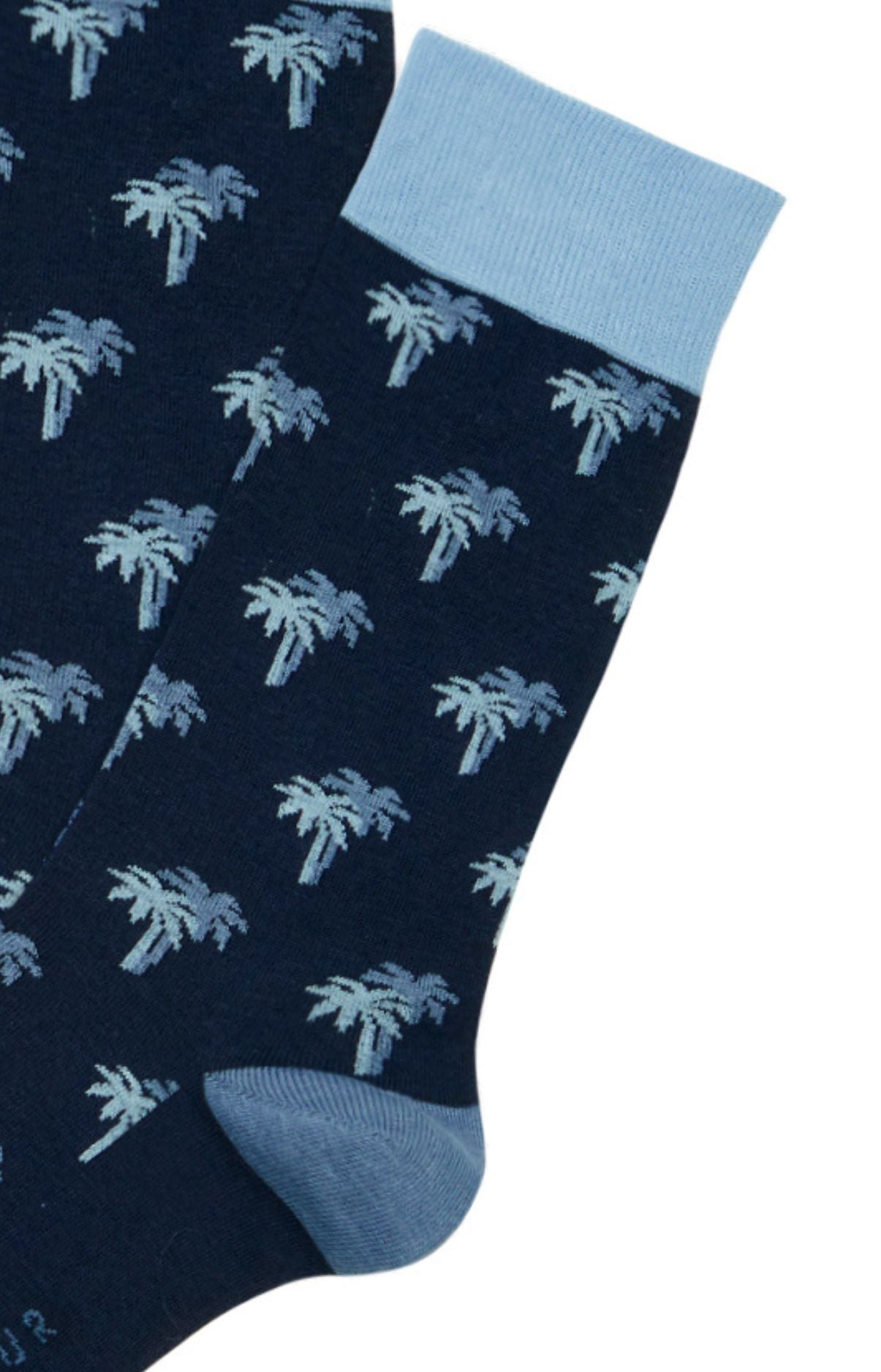 arthur-bob-petit-palmier-chaussettes-homme-marine image 2