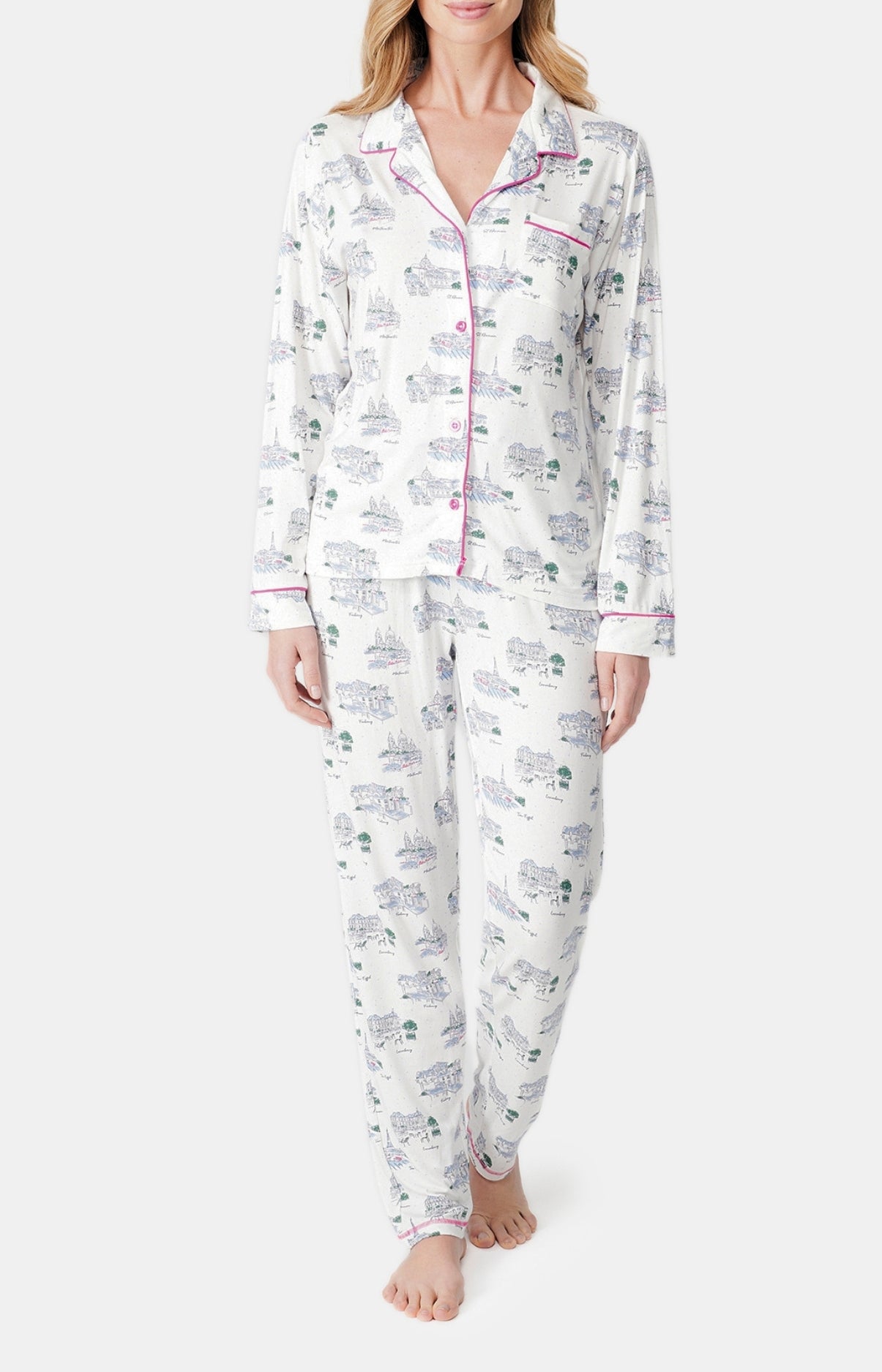 arthur-bob-paris-mon-amour-pyjama-blanc-modal-femme image 1