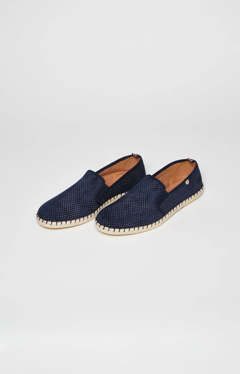 arthur-bob-espadrilles-marine-cuir-homme image 1