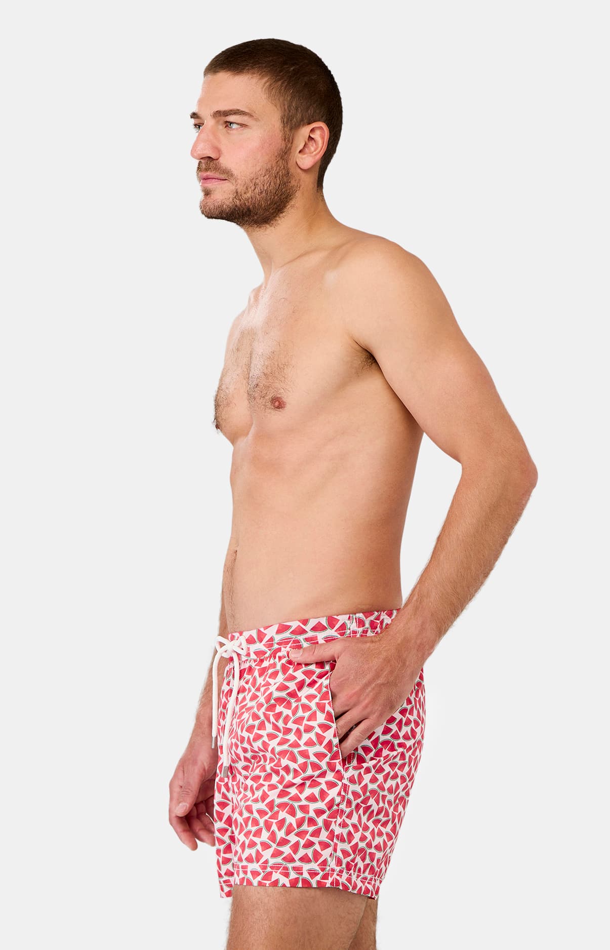 arthur-bob-short-de-bain-past-que-rouge-recycl image 5
