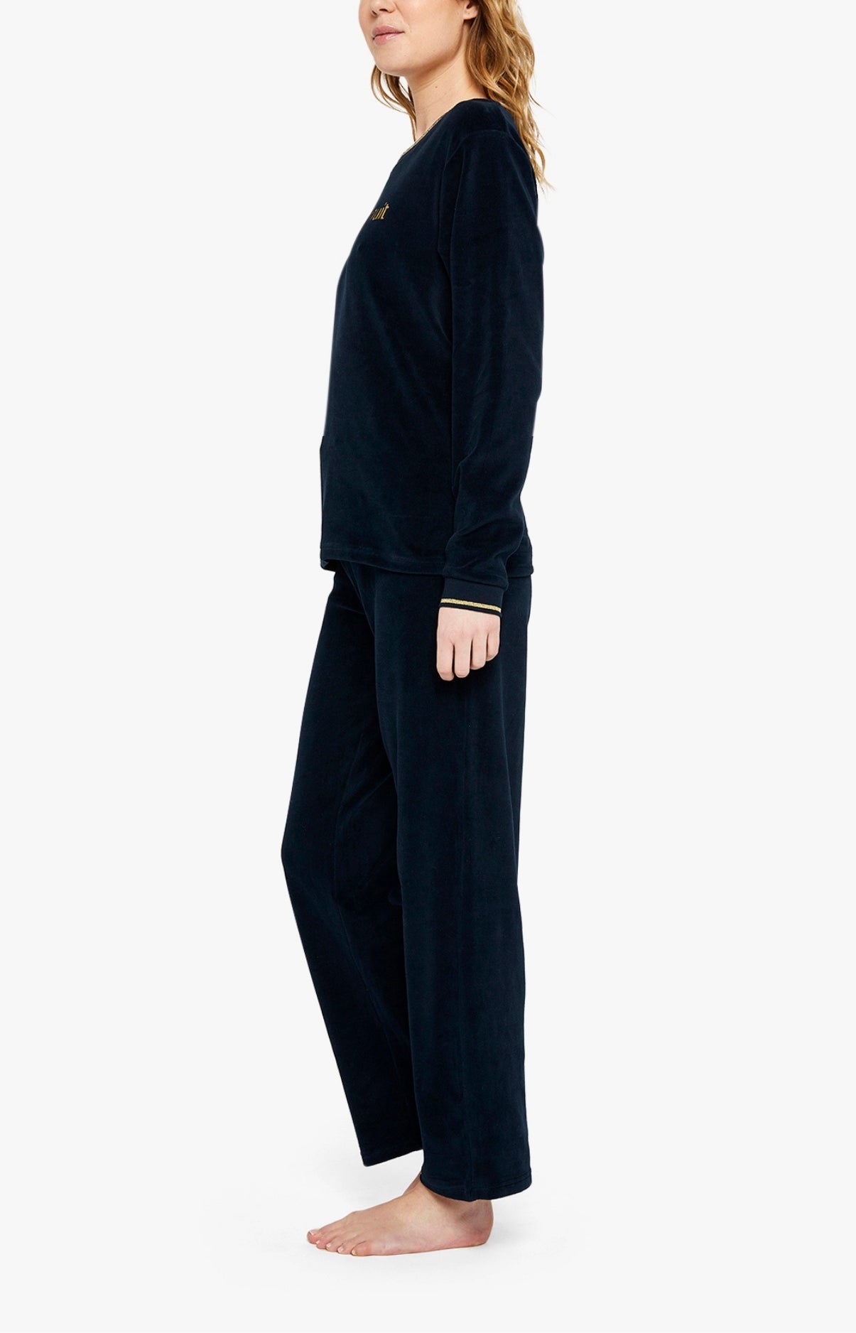arthur-bob-oiseau-de-nuit-pyjama-noir-coton image 2