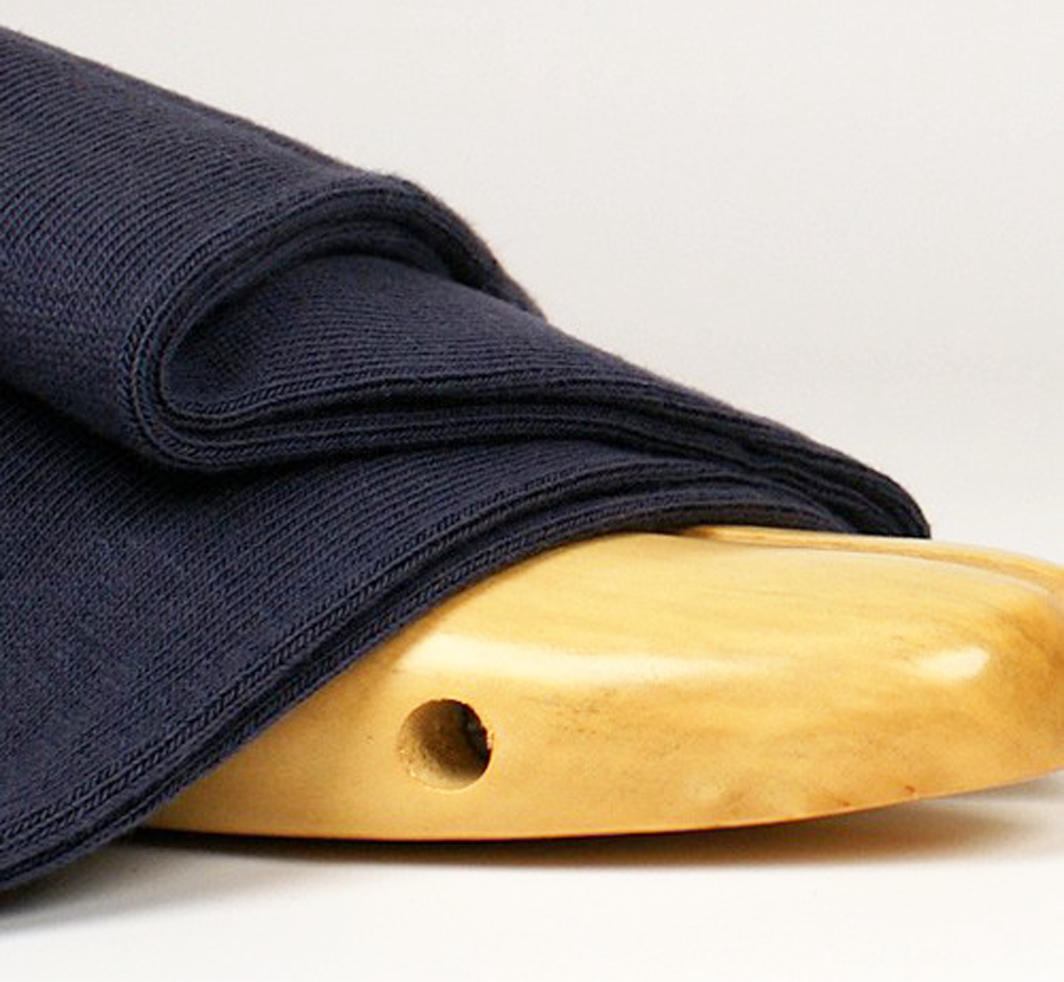 archiduchesse-de-ville-bleu-marine-chaussettes-mi-hautes-coton image 7
