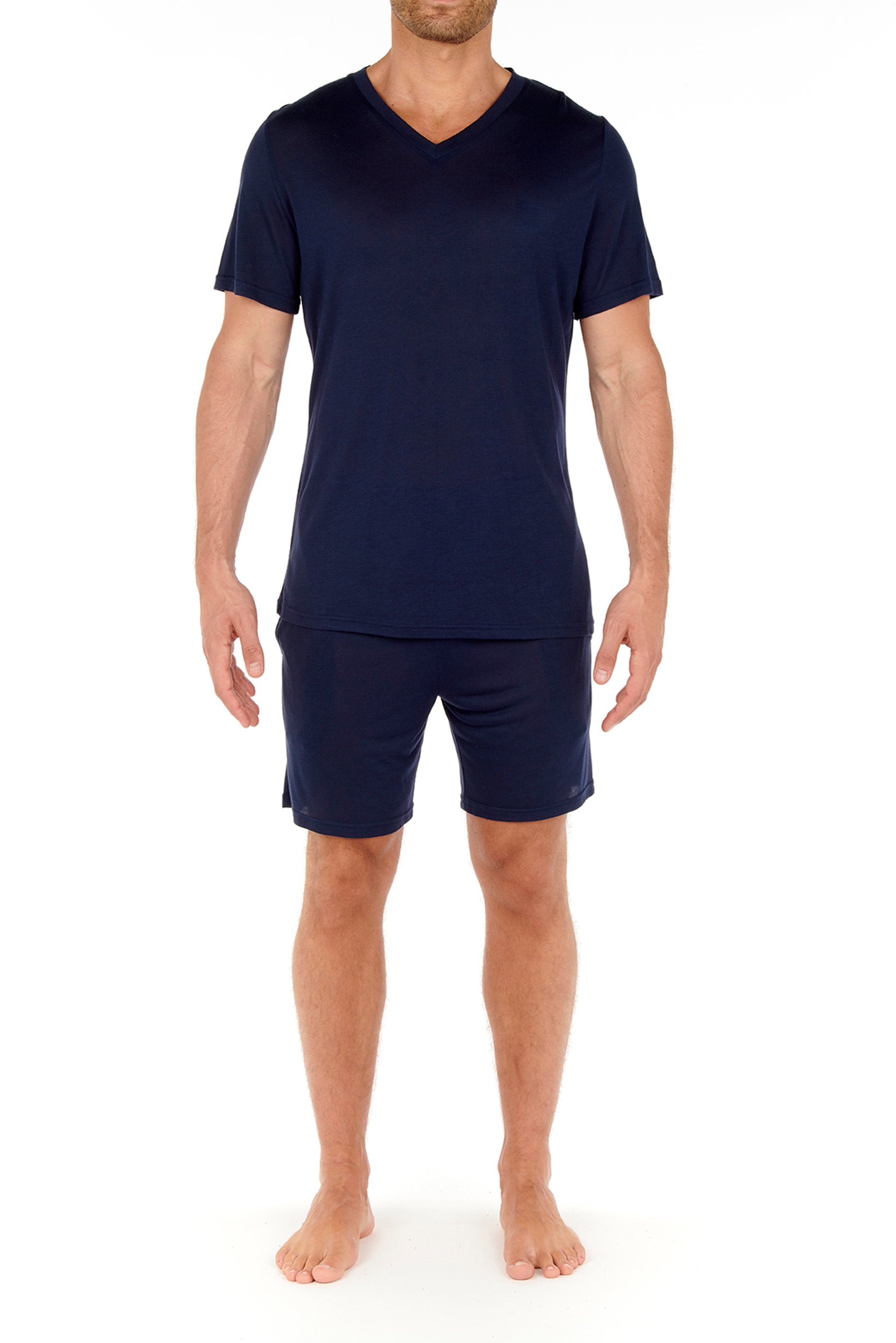 hom-cocooning-short-pyjama-homme-navy-modal image 3