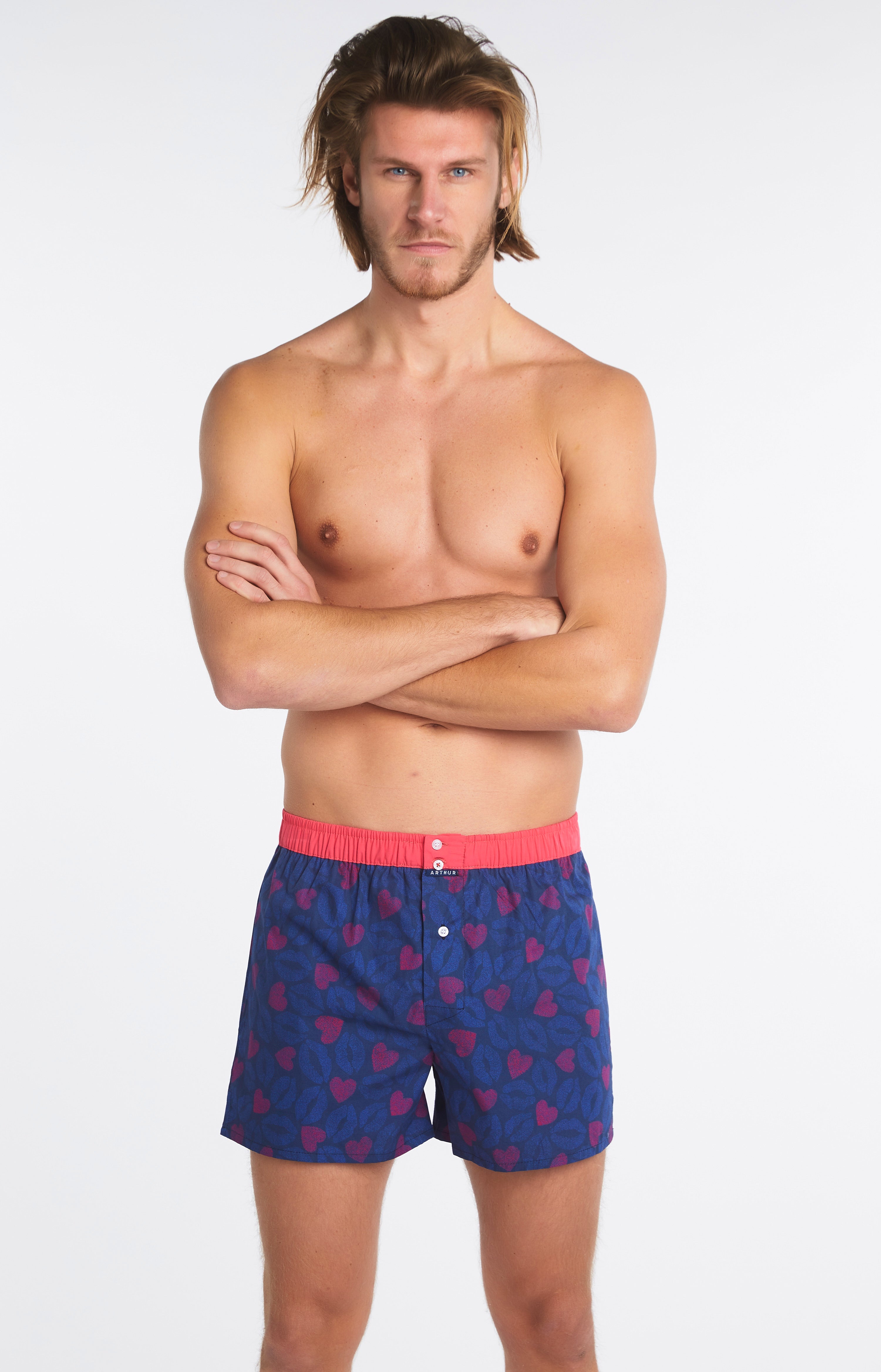arthur-le-club-cale-on-903-marine-coton-bio-homme image 2