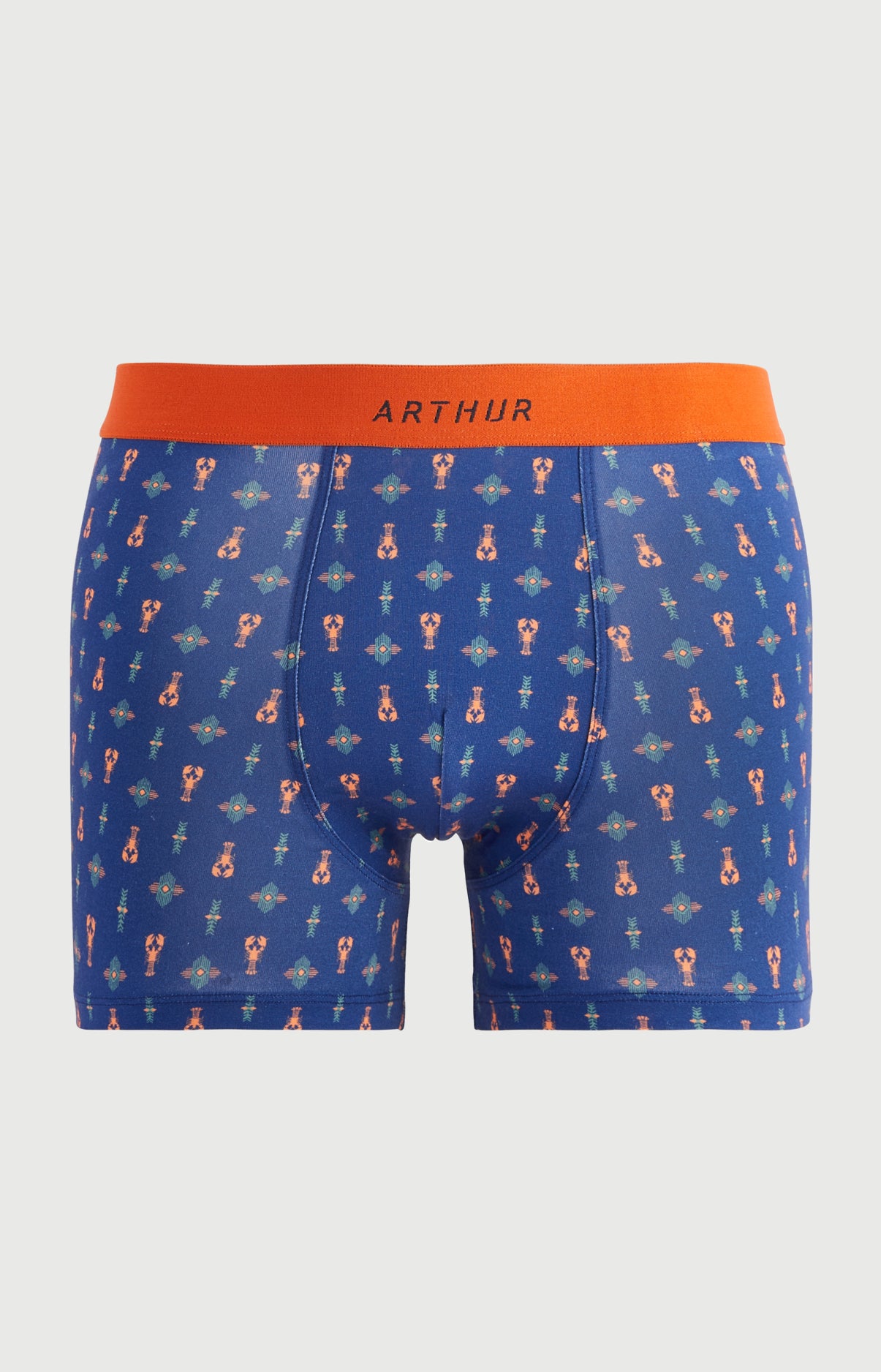 arthur-bob-pince-sans-rire-boxer-homme-marine-coton image 3