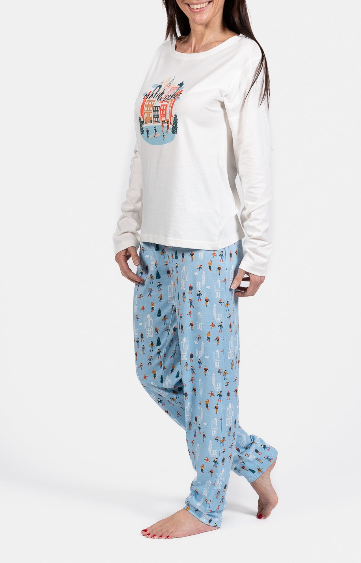 arthur-bob-matin-glace-pyjama-femme-coton-jade image 5