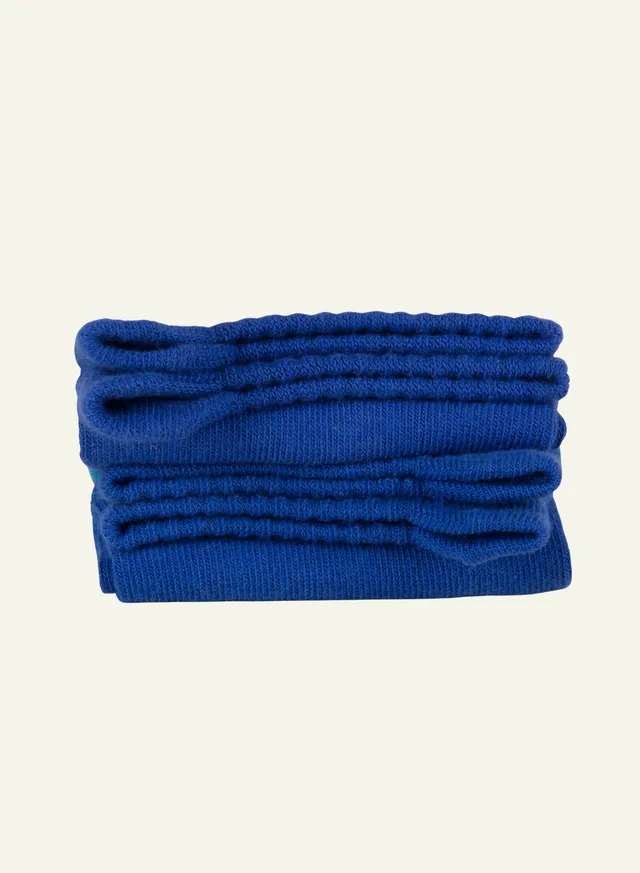 archiduchesse-socquette-bleu-monochrome-socquettes-coton image 1