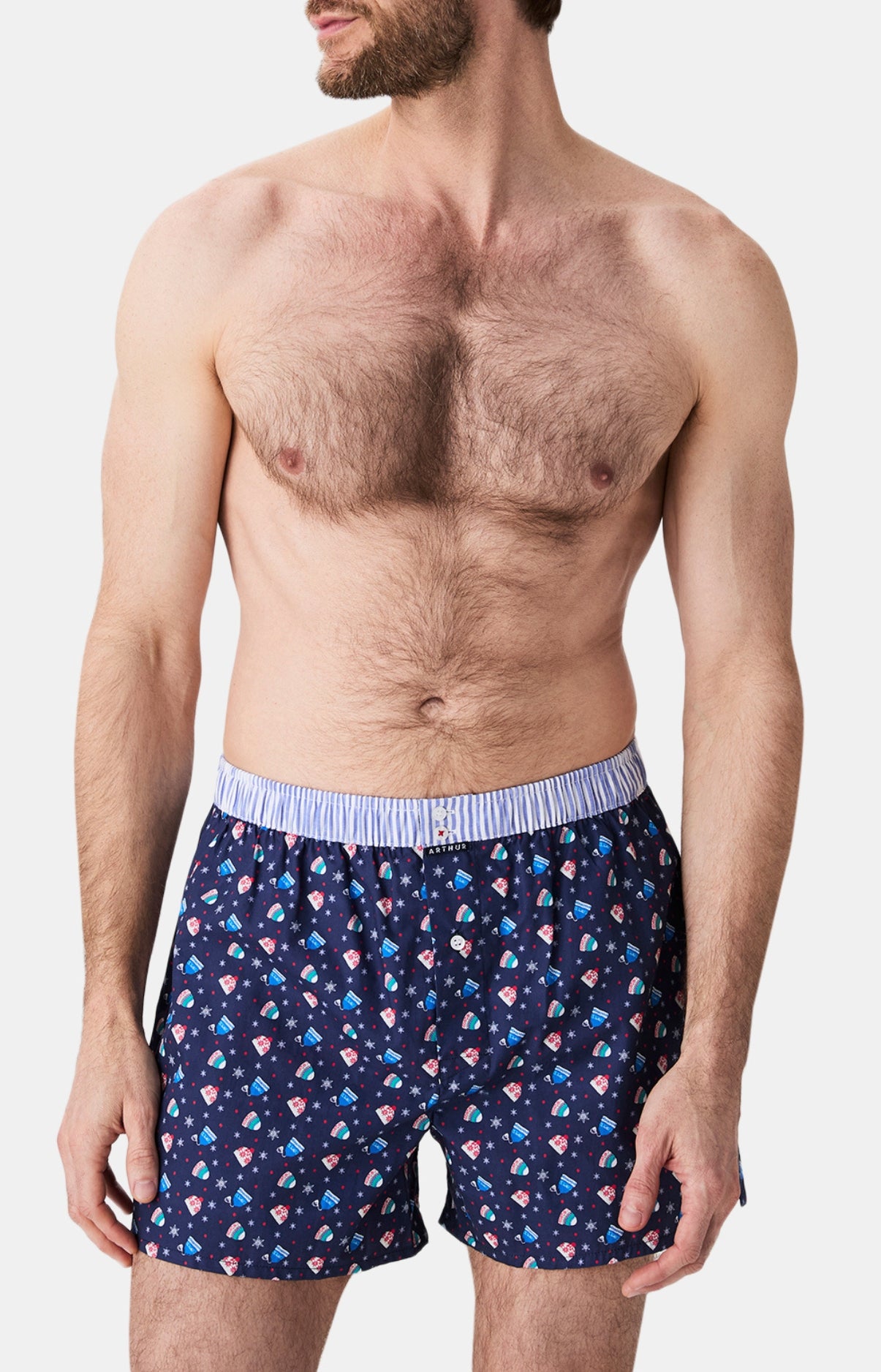 arthur-le-club-n1175-cale-on-marine-coton-bio image 4