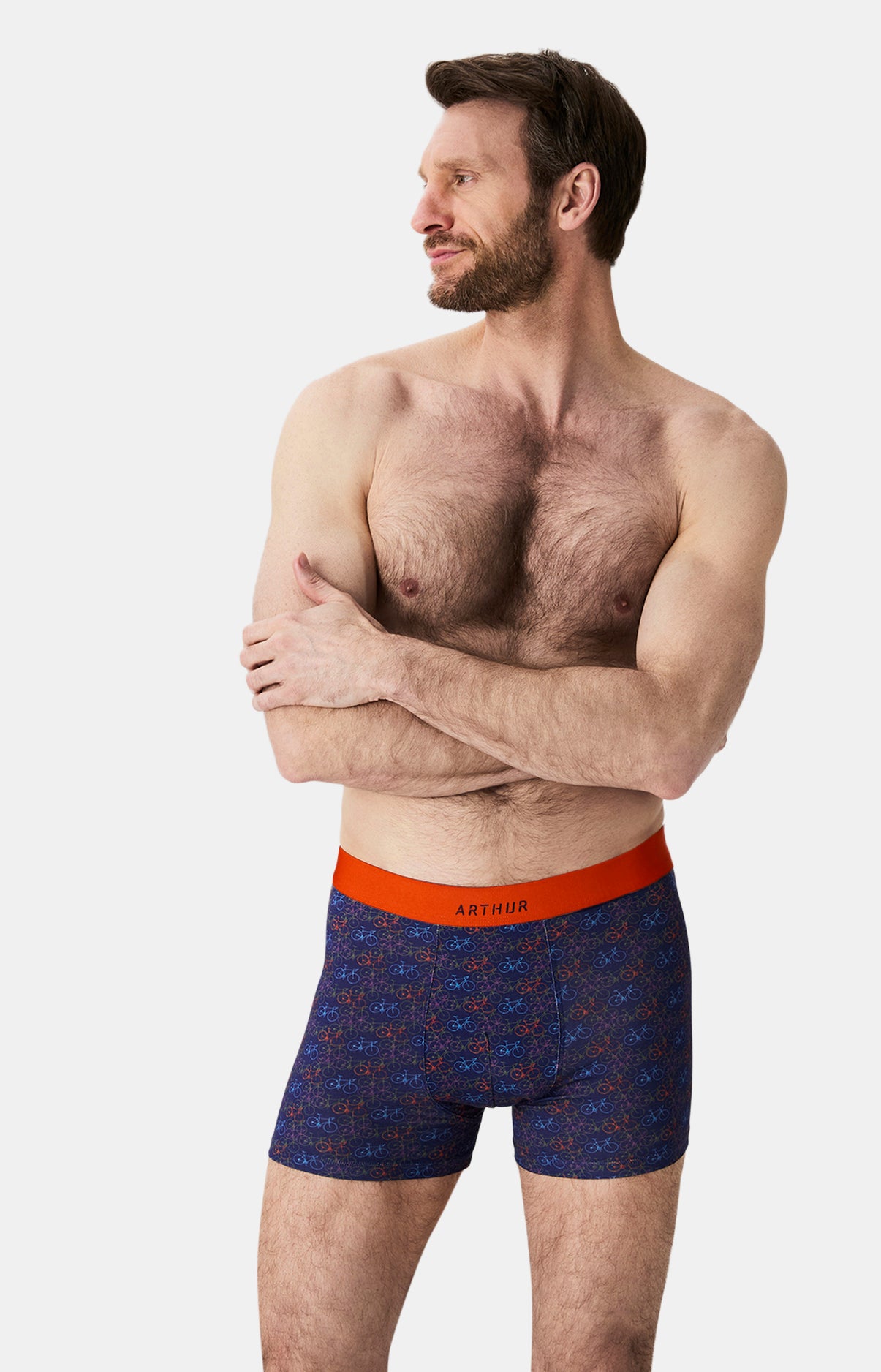 arthur-bob-v-lo-boxer-jersey-coton-marine-multicolore image 4