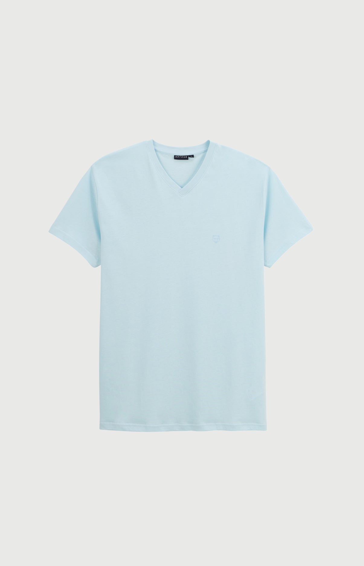 arthur-bob-tee-shirt-jersey-coton-bio-ciel-homme image 3