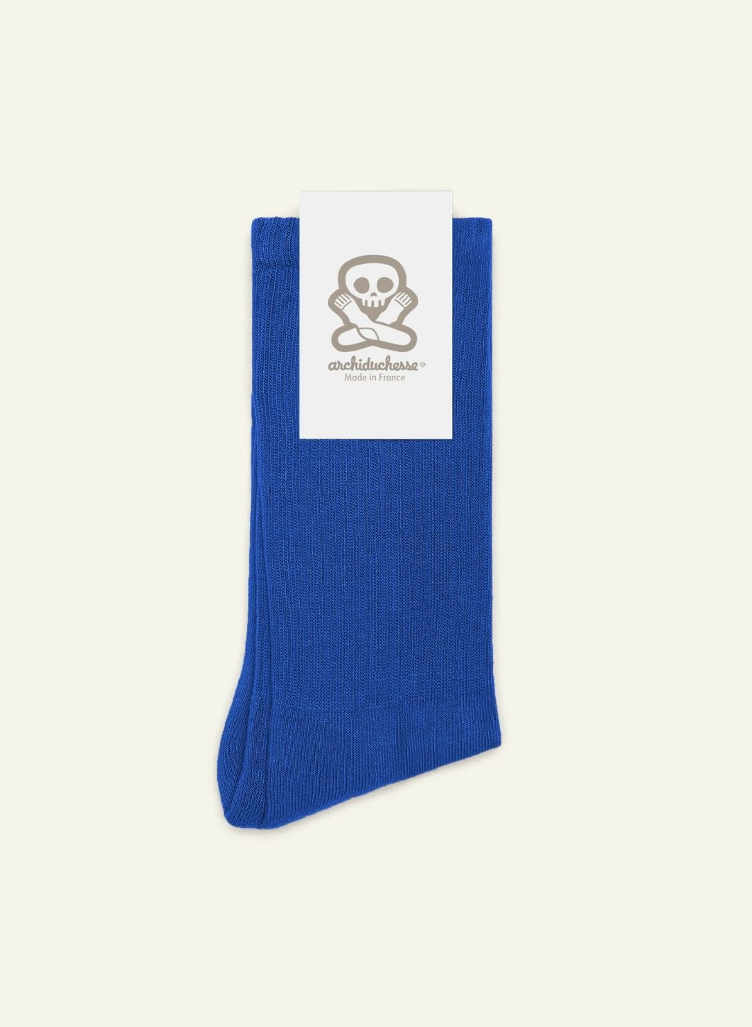 archiduchesse-bouclette-bleu-monochrome-chaussettes-coton-chaud image 3