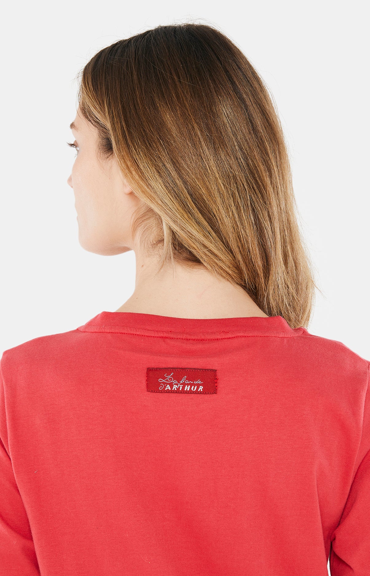 arthur-bob-petits-chalets-chemise-de-nuit-rouge-coton-bio image 4