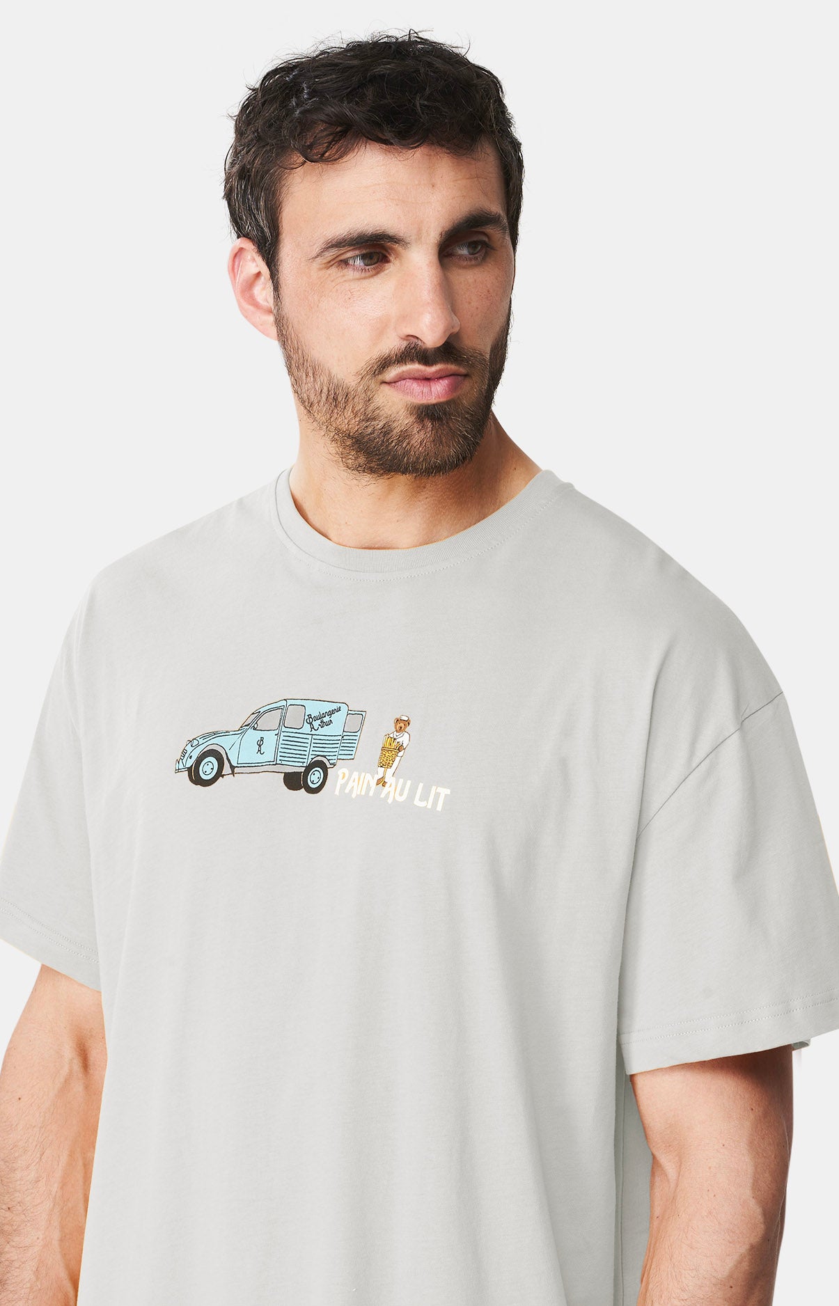 arthur-bob-maxi-tee-shirt-pain-au-lit-chemise-de-nuit-gris-tu image 2