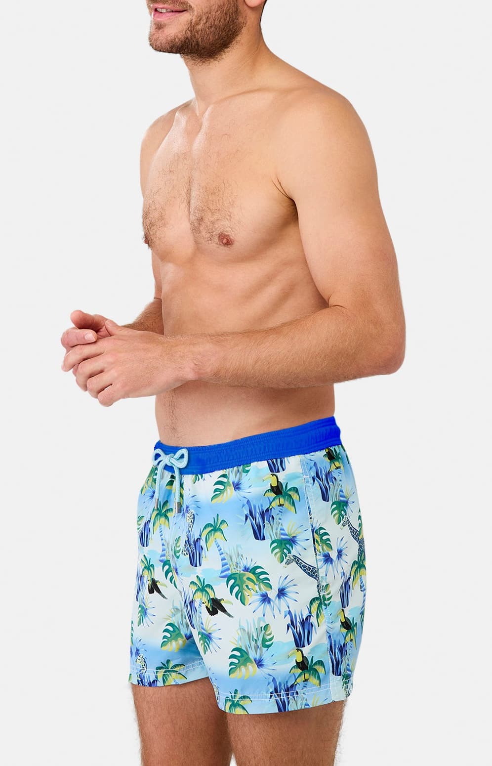 arthur-bob-oasif-short-de-bain-homme-bleu-m-recycl image 4