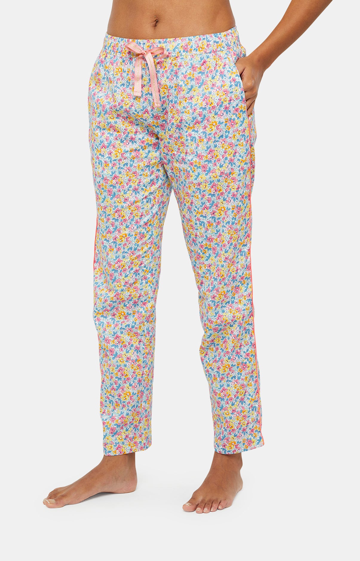 arthur-bob-fleur-pantalon-pyjama-multicolore-satin-coton image 4