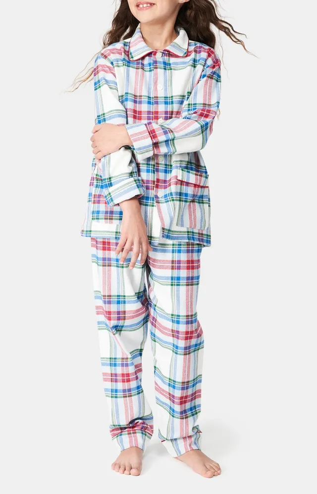 arthur-bob-pyjama-boutonn-enfant-logan-blanc image 1