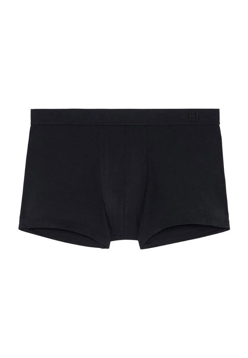 hom-supreme-cotton-boxer-long-homme-noir-supima-coton image 1