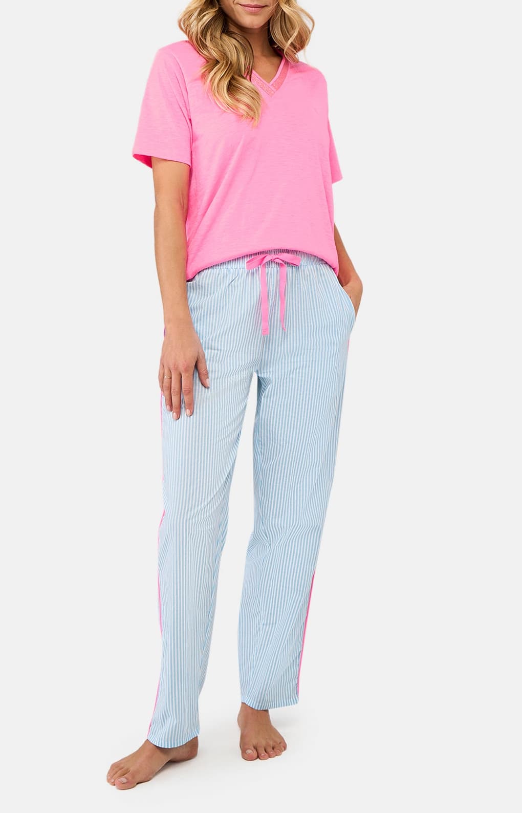 arthur-bob-lila-pantalon-pyjama-coton-lagon-femme image 1
