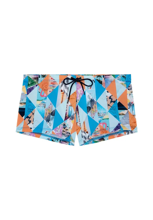 hom-h-fresh-port-cros-402772-boxer-bain-bleu-imprim image 1