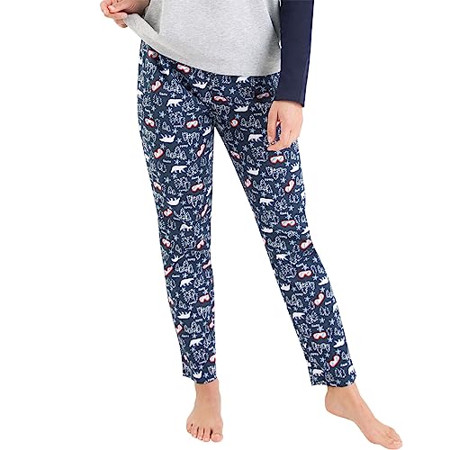 athena-easy-coton-pyjama-long-femme-col-rond-48-50-coton image 6