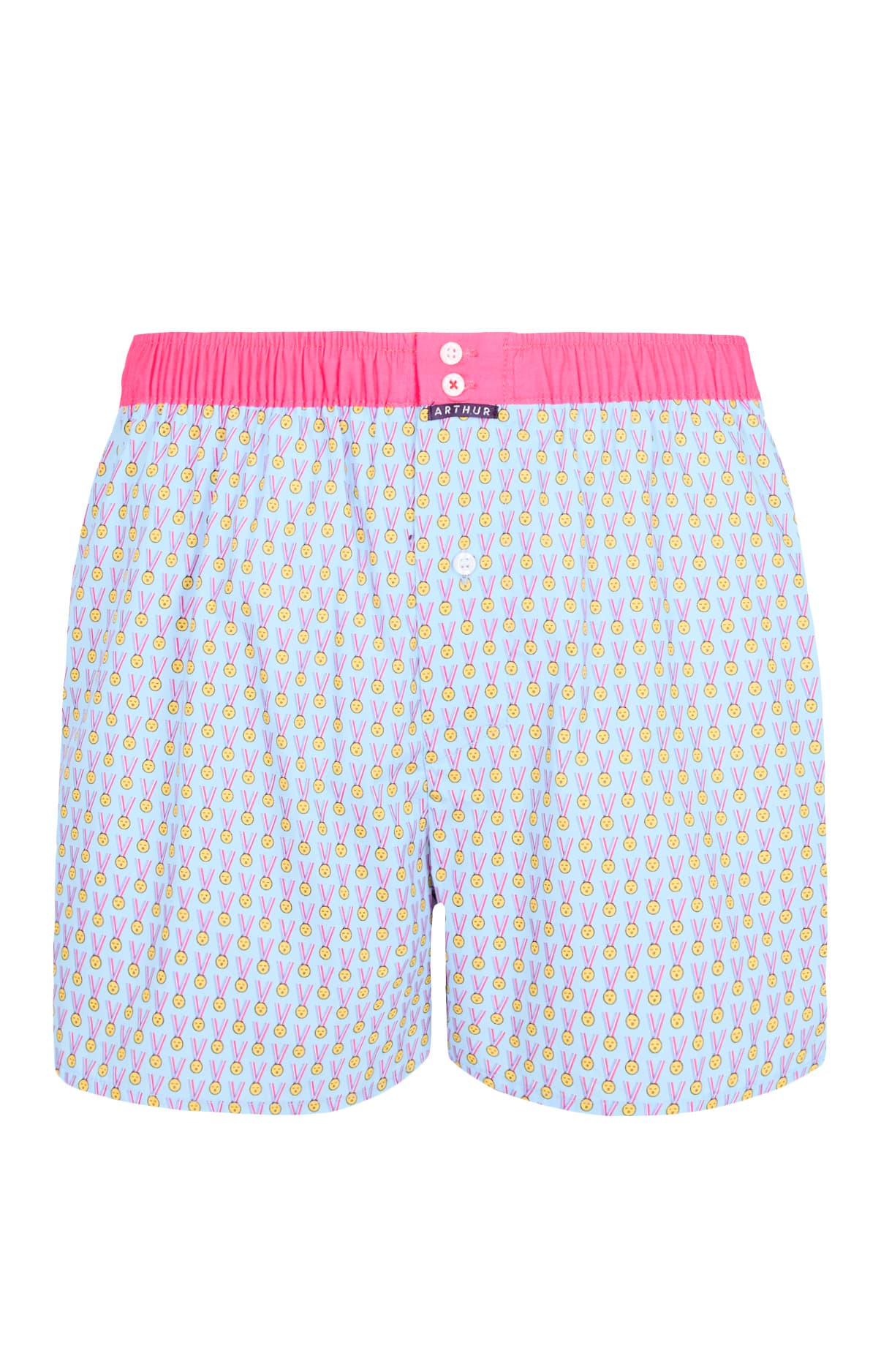 arthur-le-club-n-1096-cale-on-bleu-popeline-coton-bio image 3