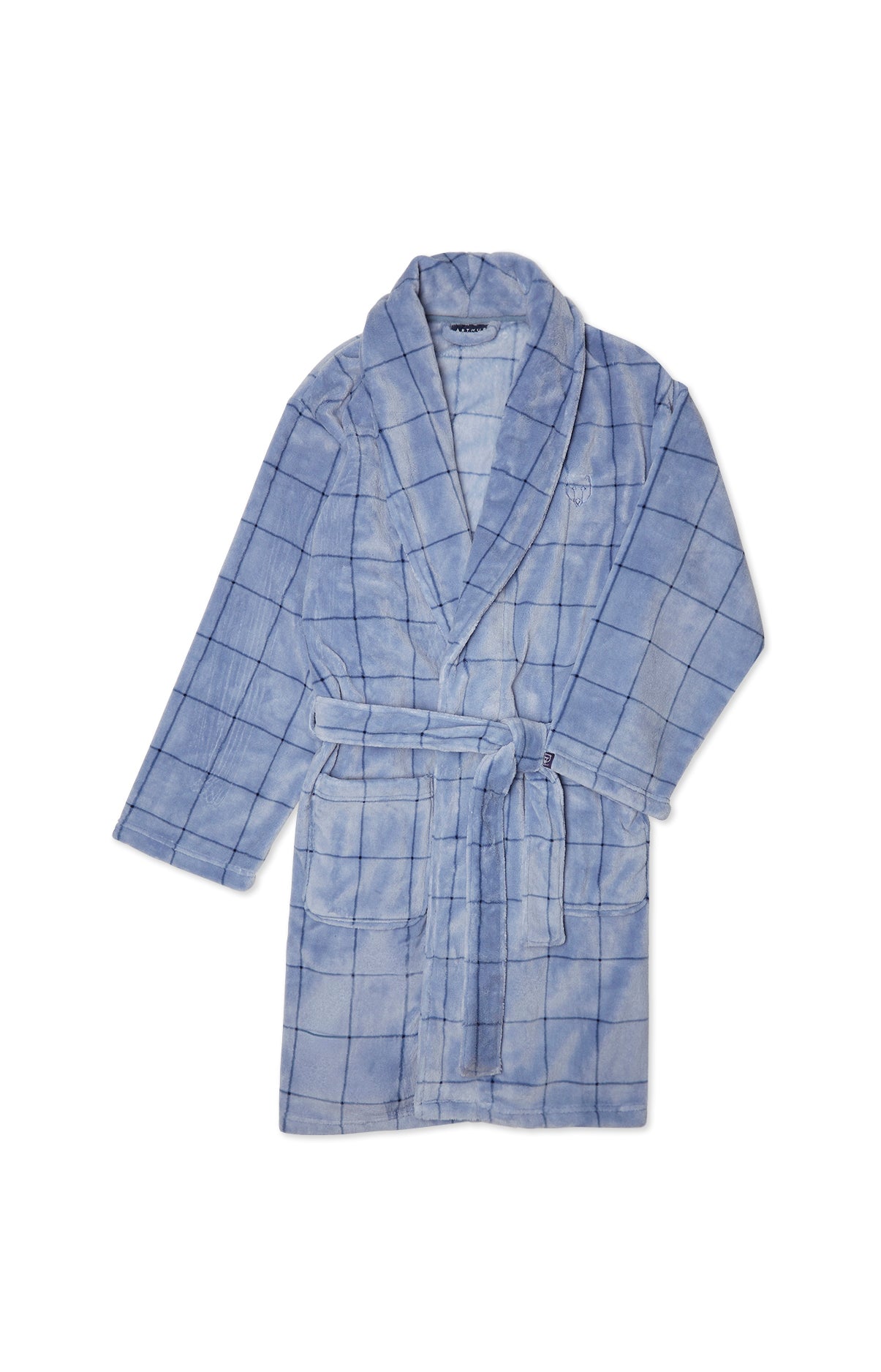 arthur-bob-azur-robe-de-chambre-carreaux-homme image 3