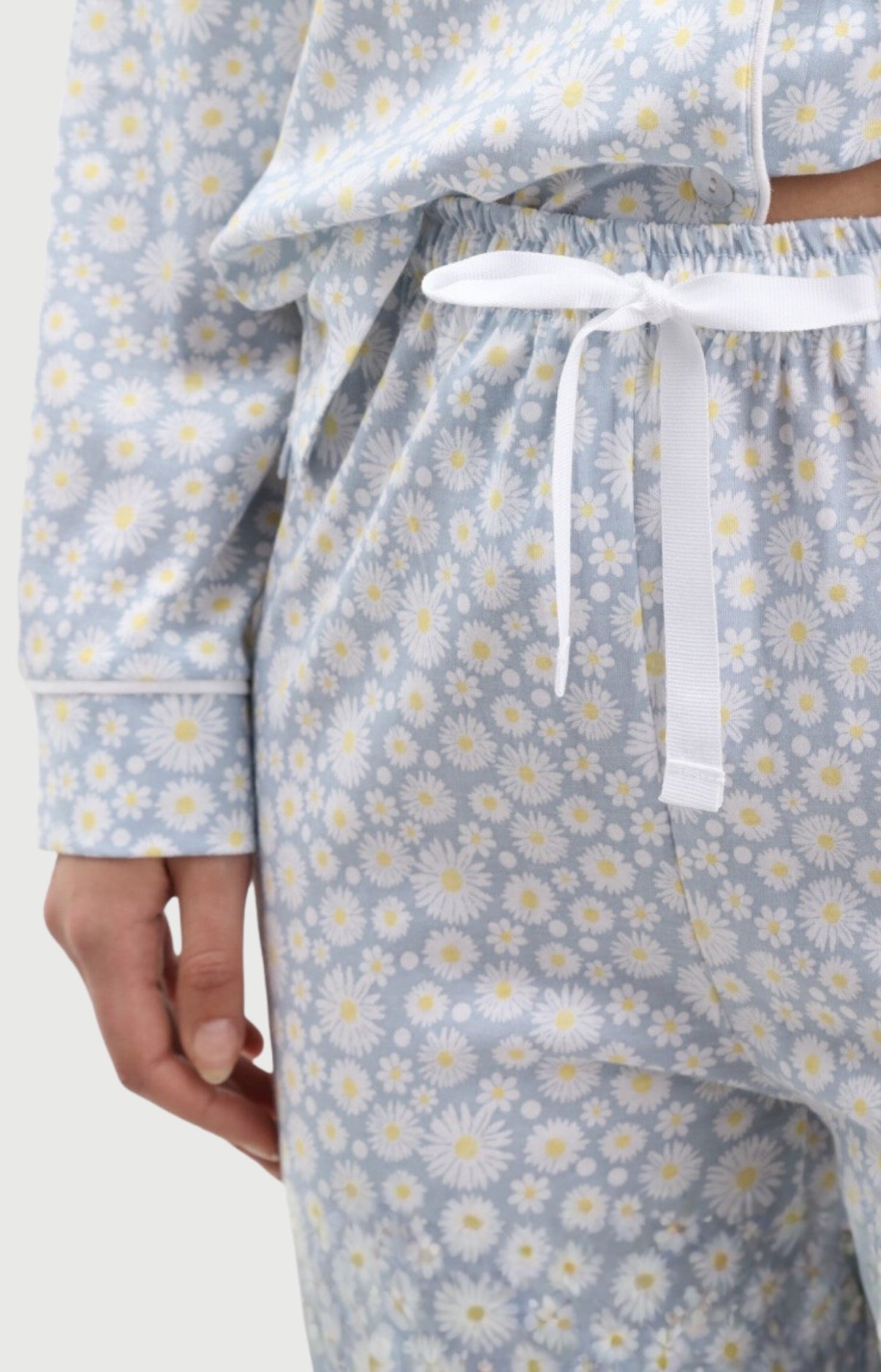 arthur-bob-marguerite-pyjama-femme-ciel-flanelle-coton image 3