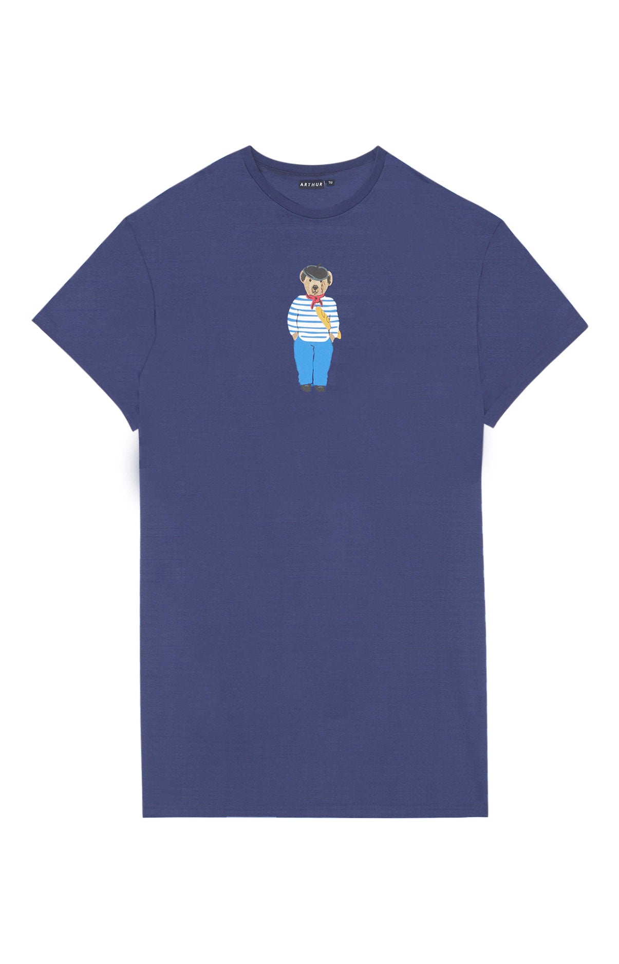 arthur-bob-maxi-tee-shirt-teddy-in-paris-marine-homme image 3