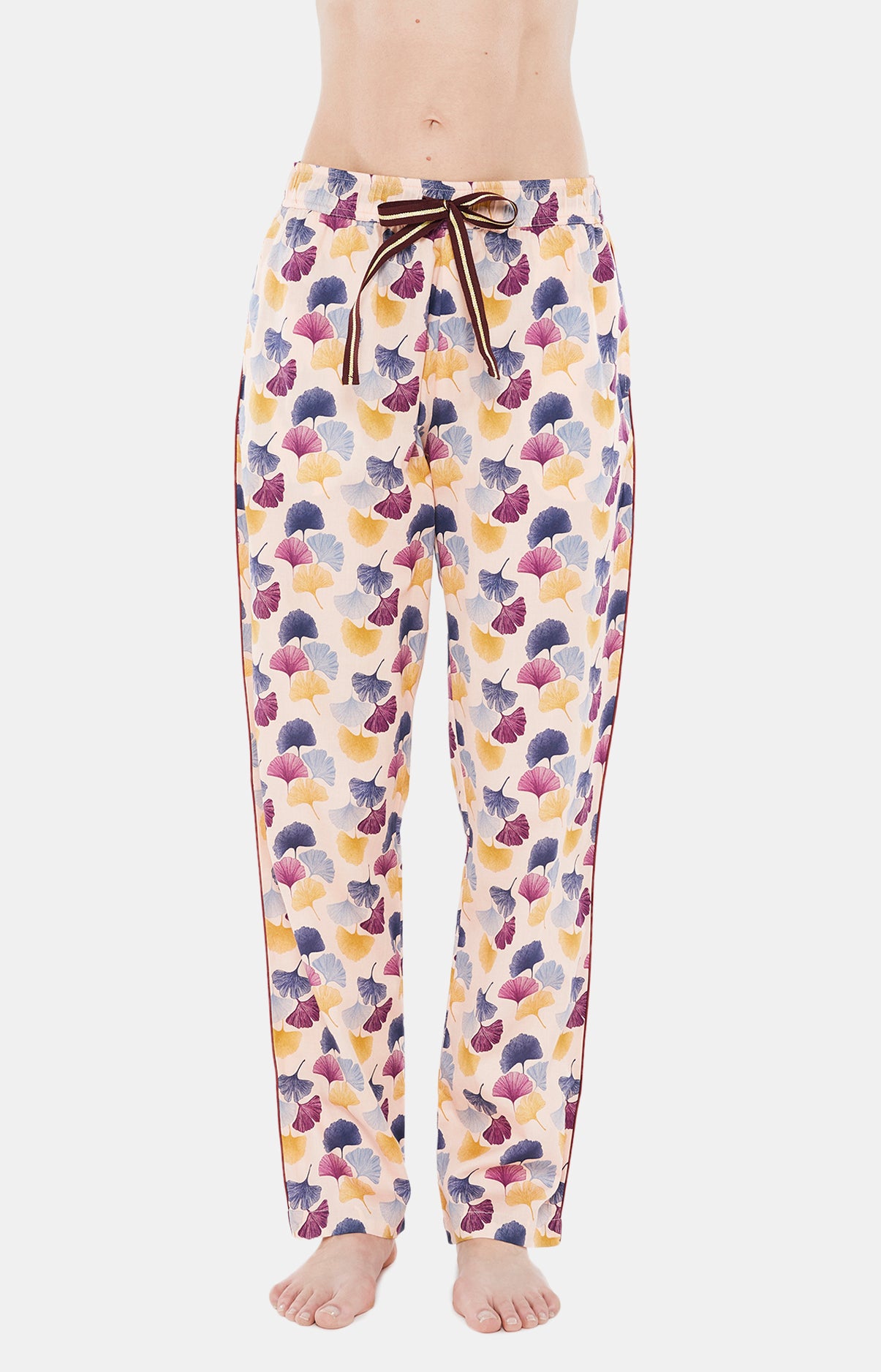 arthur-bob-ginko-pantalon-pyjama-satin-multicolore image 2