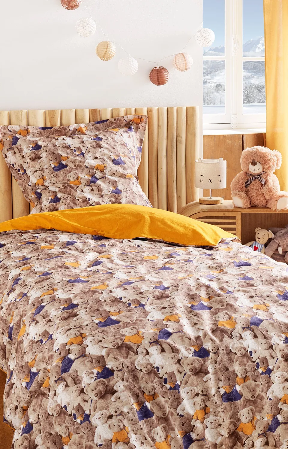 arthur-teddy-parure-de-lit-enfant-noisette-140x200 image 1